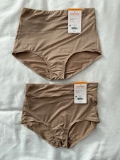 NEW Warners No Pinching No Problem Brief 5738 Briefs 2 Pair Womens Size Small 5