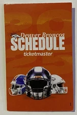 2025 DENVER BRONCOS Schedule 🏈 NFL Football Sked SUPER COOL‼️