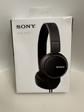 Sony ZX Series Wired On-Ear Headphones, Black MDR-ZX110