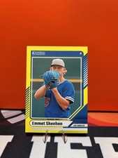 2024 Panini Donruss - Emmet Sheehan #88 Yellow Flood (RC)