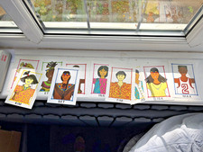 12 Vintage IKEA  Art Print Postcards International Dolls Around the World 1996