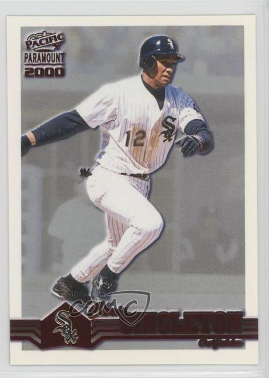 2000 Pacific Paramount Ruby Chris Singleton #57 fm0