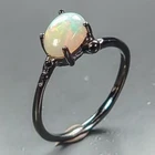 Jewelry ring Natural Opal Ring 925 Sterling Silver Size 7 /R470750