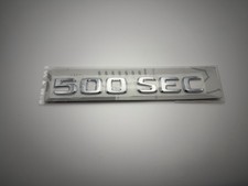 New old stock - Original - W140 500SEC Emblem Type Sign Mercedes-Benz
