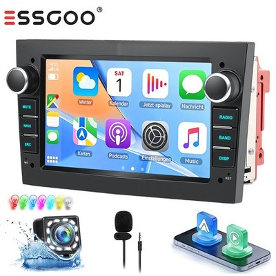 Für Opel Astra H Corsa D Vectra C Zafira Autoradio Android Auto Apple Carplay BT