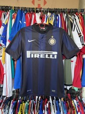 INTER MILAN 2013 2014 HOME FOOTBALL SHIRT SOOCER JERSEY NIKE sz S MEN
