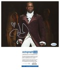 LESLIE ODOM JR SIGNED HAMILTON AARON BURR, SIR 8x10 PHOTO - ACOA COA