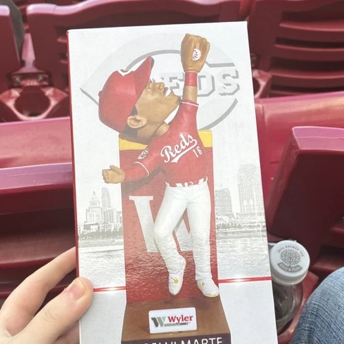Wyler Noelvi Marte Cincinnati Reds MLB Baseball Bobblehead Collectible