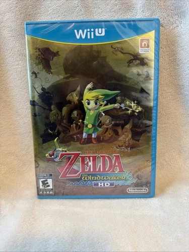 The Legend of Zelda: The Wind Waker HD (WII U, 2013) Brand New, Holo Cover