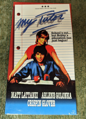 My Tutor 1983 - Matt Lattanzi, Caren Kaye, Kevin McCarthy VHS Rare New
