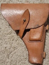 Tokarev TT-30 TT-33 TTC Russian  Belt Holster Pig Skin Leather Ussr Combloc