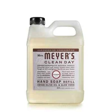 Mrs. Meyer's Clean Day Liquid Hand Soap, Cruelty Free, Lavender Scent, 33 Fl Oz