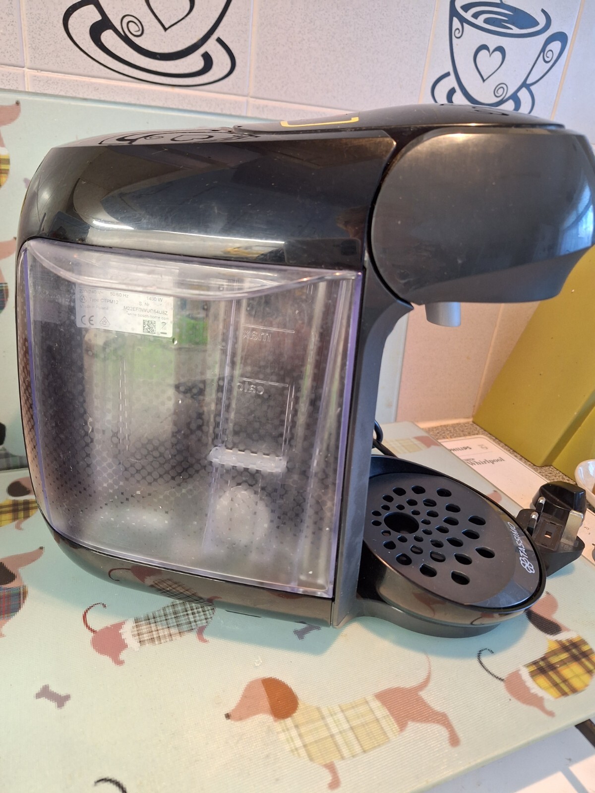 Bosch Tassimo Happy Pod Coffee Machine Black 696537581114 eBay