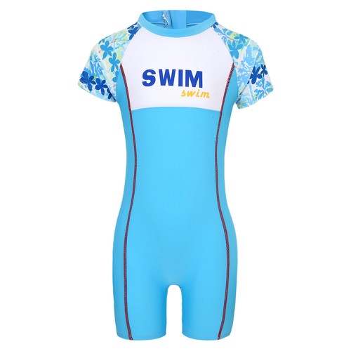 Kids Boys Beachwear Sunsuit Swimsuit Diving Suit Swimwear Hawaiian Rash Guard - Picture 16 of 28