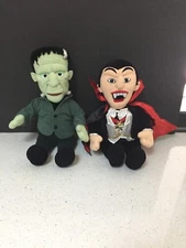 1999 CVS UNIVERSAL MONSTERS STUFFINS PLUSH TOYS 16" SET OF 8