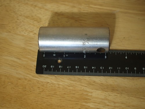 VINTAGE "PROTO Professional USA 5330" 12 POINT DEEP SOCKET ~ 15/16" ~ 1/2" DRIVE - Picture 2 of 4
