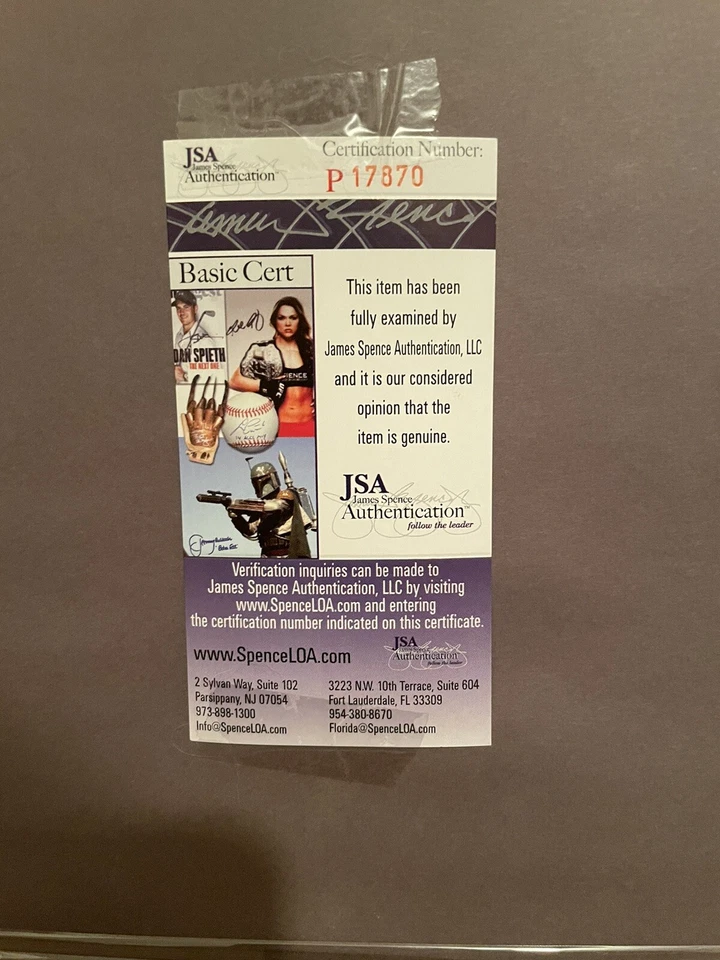 Mike Trout Los Angeles Angels Custom Framed 11x14 JSA Suede Matte - Image 4 of 4