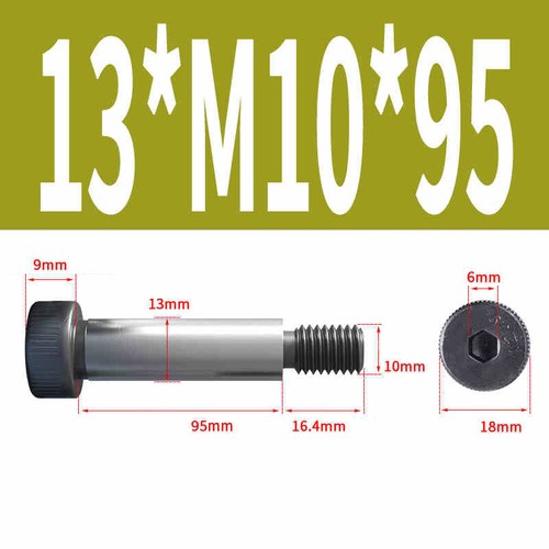 Shoulder Screws Allen Bolt Thread Socket Head High Tensile 12.9 M5 M6- M16 Steel - Picture 117 of 166