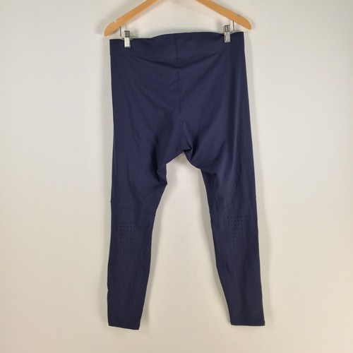 Reebok womens leggings size XL navy blue stretch skinny 088439 - Picture 3 of 9