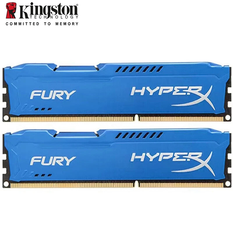 32GB (4 x 8GB) DDR3 1866 (PC3 14900) Gaming Memory HX316C10F/8 for Desktop Blue - Image 4 of 4