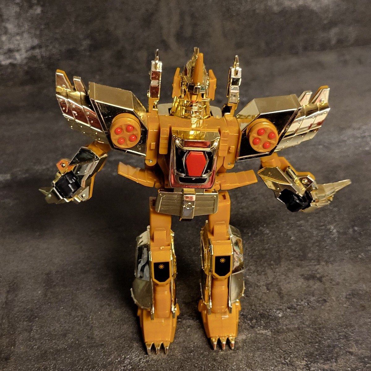 THE BRAVE OF GOLD GOLDRAN DX DRAGON DINOSAUR FIGURE BRAVE ROBOT KO