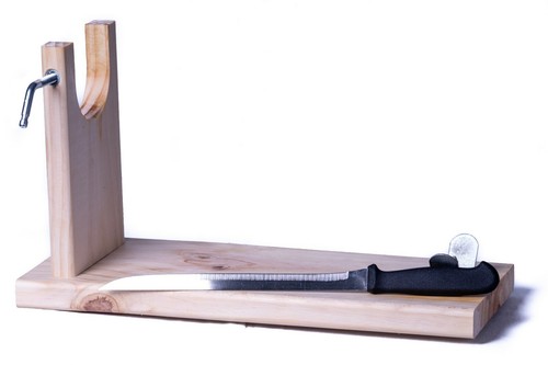 Sánchez Bermejo Jamon Cebo Campo Iberico 8-8,5kg Curación +30M+Jamonero+Cuchillo - Imagen 2 de 2