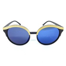 EXAGGERATED VINTAGE RETRO Hot CAT EYE Style BLING SUN GLASSES Designer Fashion