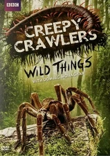 Creepy Crawlers - Wild Things With Dominic Monaghan DVD BBC | Brand New - Sealed