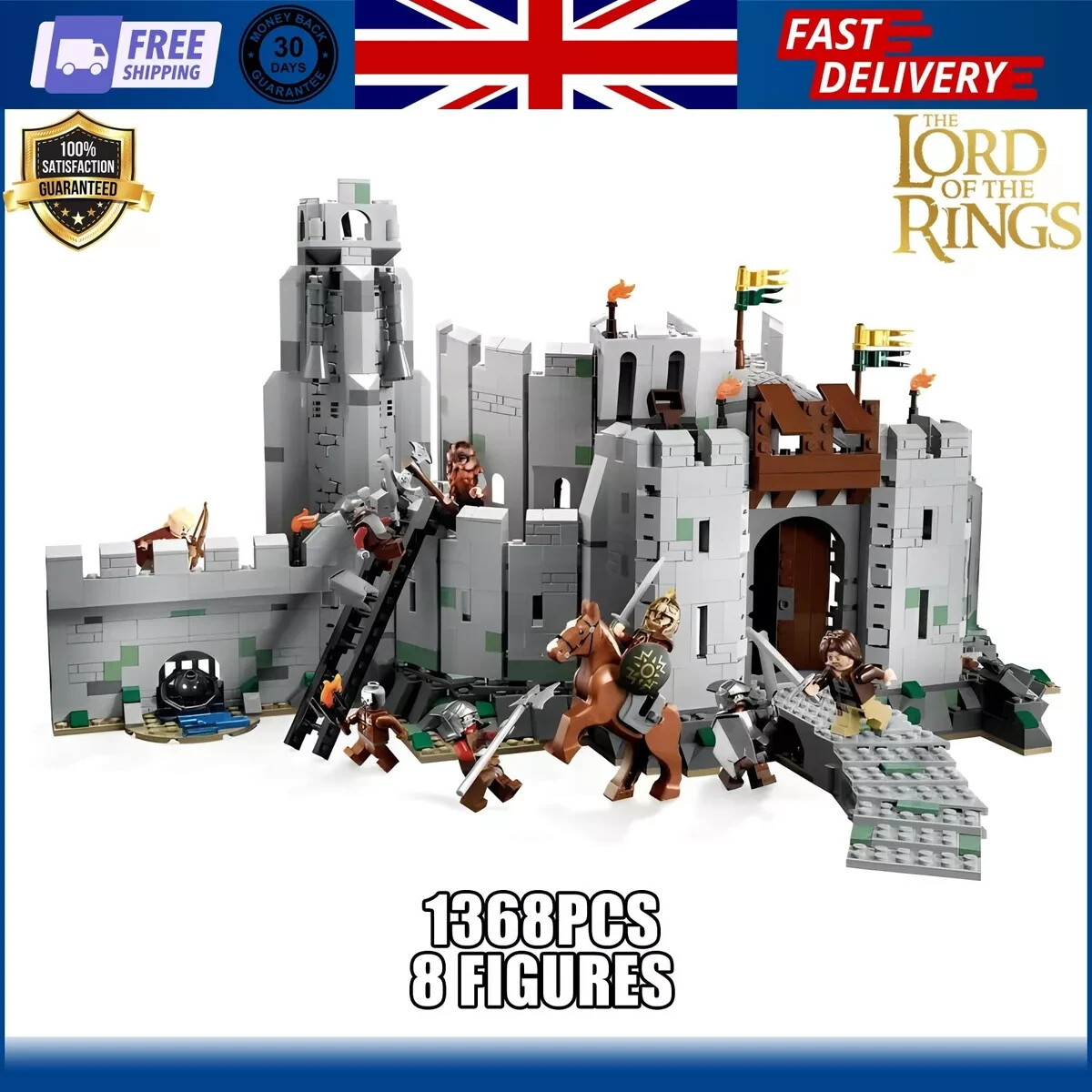 Lord Il Fosso Di Helm Lego LEGO The Lord Of The Rings 9472 Attacco