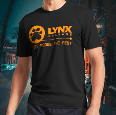 NEW! LYNX Salvage Corp Logo Long Sleeve T-Shirt Funny Size S to 5XL
