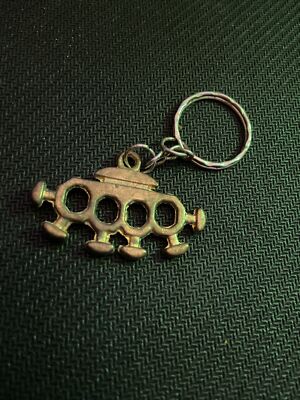 Brass Knuckle Antique Knuckles Keychain Keychain, - – keyring