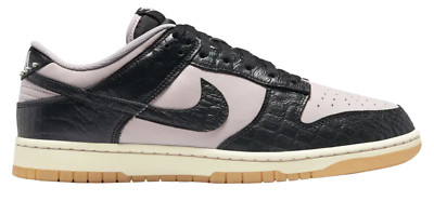 Men's Nike Dunk Low Retro LTD Shoes -Black Croc-Style#HF9191 001 -Size 11.5 -NEW