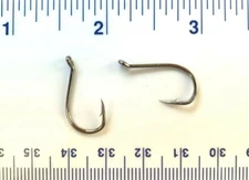 100 GT 8299 2X strength Black Chrome Octopus Fish Hooks size 2 - 100 hooks
