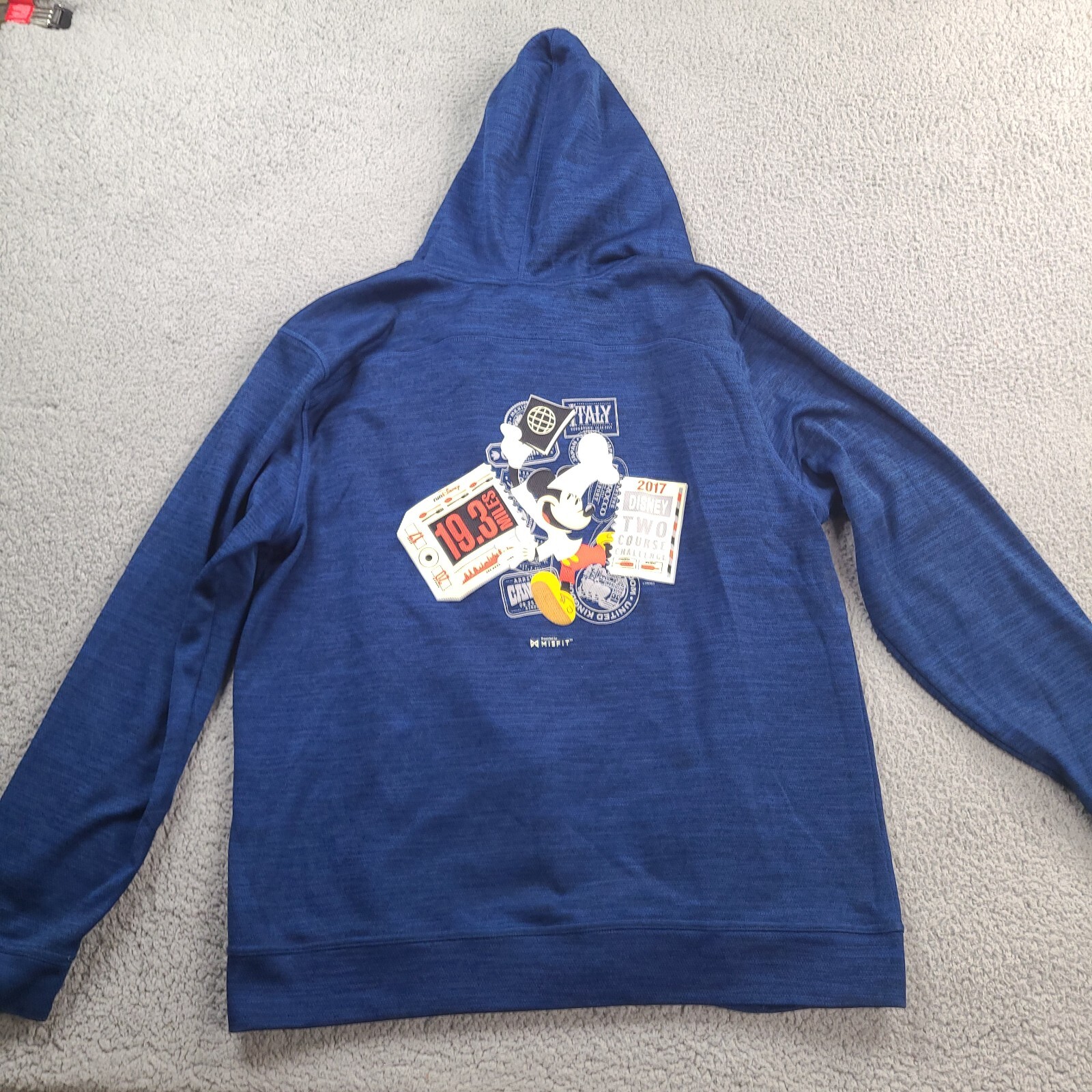 Disney Run Champion Performance Jacket Hoodie XL … - image 11