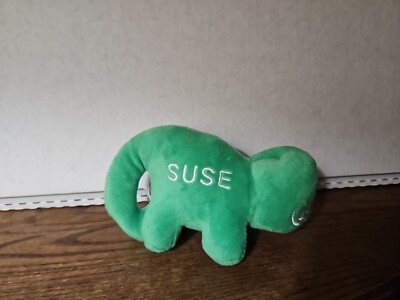 SUSE Linux GEEKO Plush Chameleon Lizard 6  Stuffed Mascot 