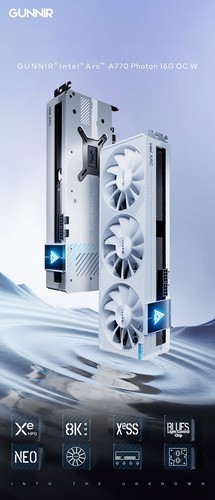 GUNNIR Intel Arc Graphic Card A380 A750 A770 OC 6GB/8GB/16GB PCIE 4.0 Desktop PC - Afbeelding 34 van 39
