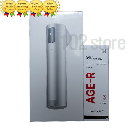 Medicube AGE-R High Focus Shot skin care device + Booster Gel