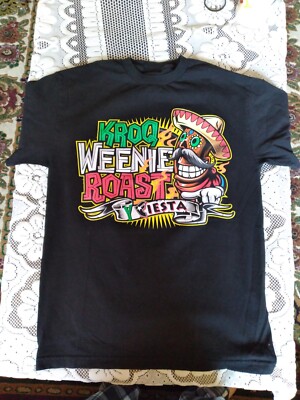 KROQ WEENIE ROAST FIESTA MAY 20, 2017 STUBHUB CENTER T-SHIRT SIZE M