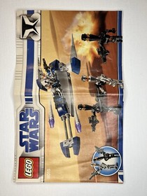 LEGO Star Wars Assassin Droids Battle Pack (8015) MOSTLY COMPLETE w instructions