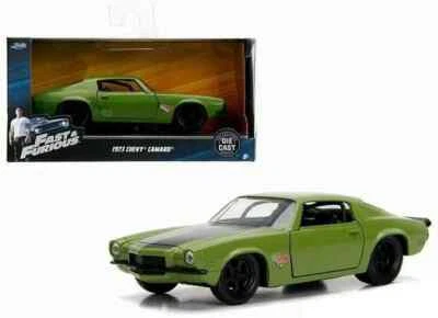 DOMS 1973 CHEVROLET CAMARO RS Z28 F-BOMB R33 FAST & FURIOUS - JADA JAD99521 1/32 - Image 1 of 4