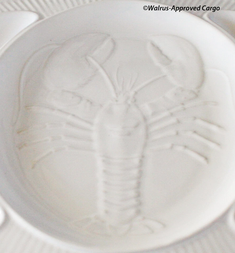 PLATO DE LANGOSTA DIVIDIDO STUDIO NOVA (GRANDE) Y TAZÓN DE CANGREJO OCTÁGONO - ¡REINA CON GARRAS! Foto 4 de 4