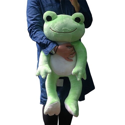 Pickles The Frog Big Plush Toy Doll Nakajima Corporation