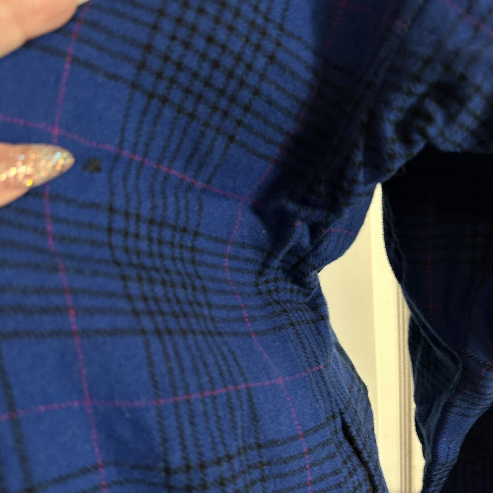 Pendleton vintage flannel  wool  pullover jacket … - image 8