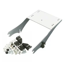 Chrome Trunk Mount Rack w/ Docking Kit For Harley Touring Touring 97-08