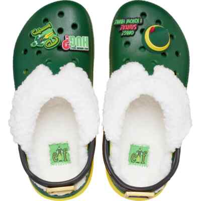 Crocs Adult Elf Classic Lined Clog Slippers