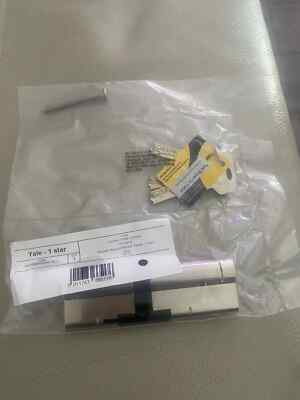 Yale Superior Zylinder 45/55 Chrom (40-10-50) Anti-Bump, Anti-Pick, Anti-Drill