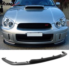 Fits 04-05 Subaru Impreza WRX 4DR V-Limited Style Front Bumper Lip Splitter PU