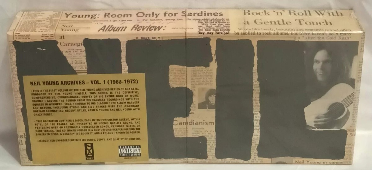 NEIL YOUNG Neil Young Archives 1963-1972 Volume I *SEALED* 8 CD