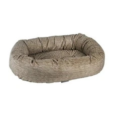 Bowsers Pet WHEAT MicroCord Donut Bolstered Nesting Dog Bed — Sizes S-XXL