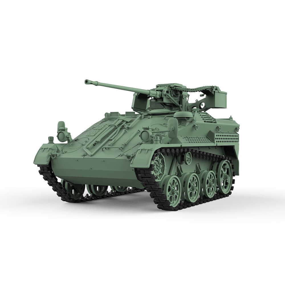 SSMODEL SS144781 1/144 Military Model Kit Germany Wiesel 1A4